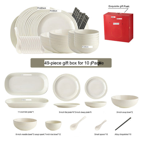 MOSE French Glaze Ceramic Tableware Set from MOSE