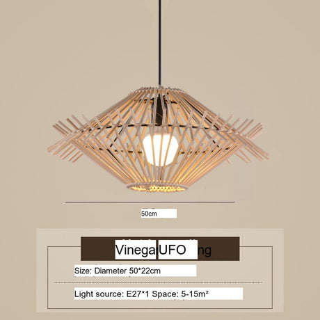 BOJI Azura Elegant Woven Coffee Ceiling Lamp from BOJI