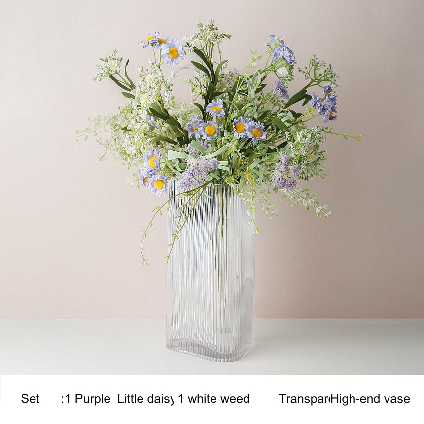 LIVETAI Isolde Majestic Hammered Design Hyper-Transparent Hydroponic Pot from LIVETAI
