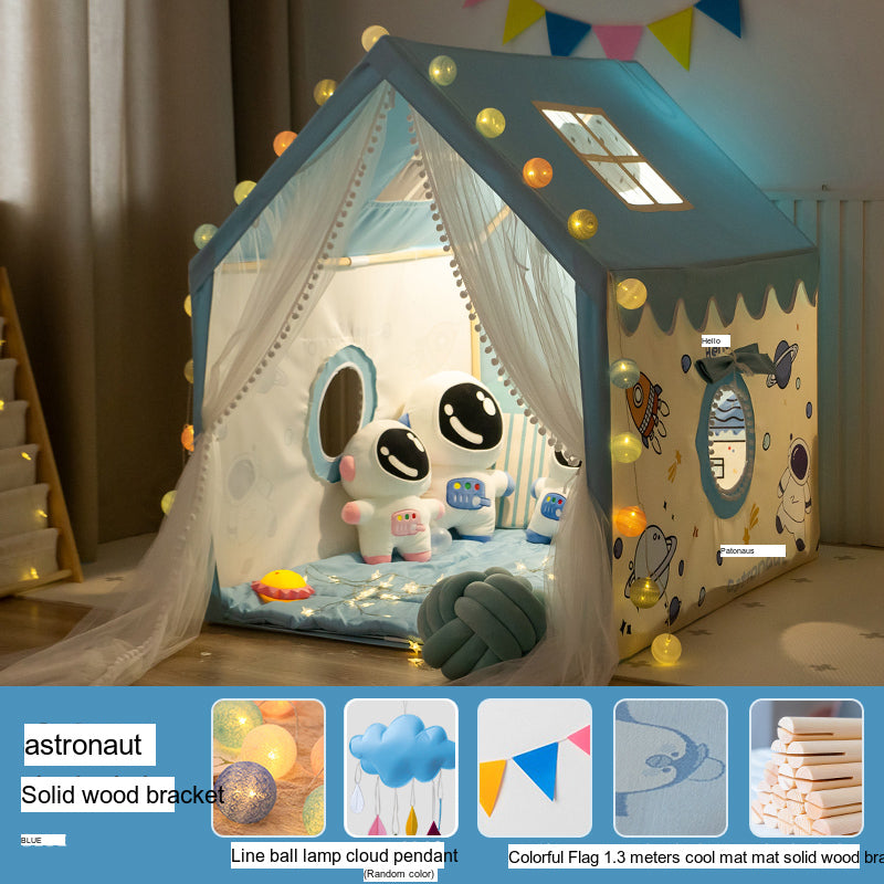 LITTLE DOVE Santiago Enchanted Indoor Castle Tent Playhouse from LITTLE DOVE