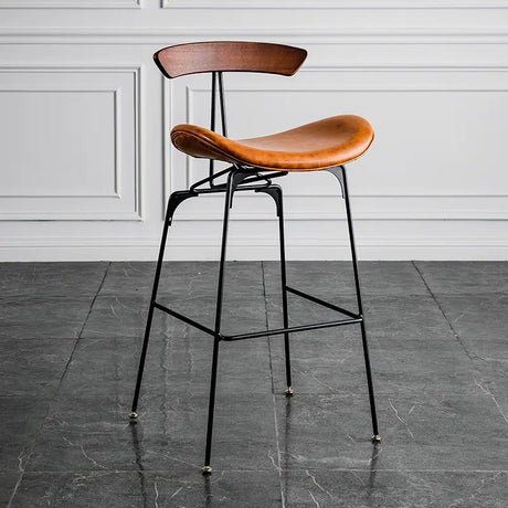 ABOUT WHITE Amaya Elegant Industrial Bar Stool from ABOUT WHITE