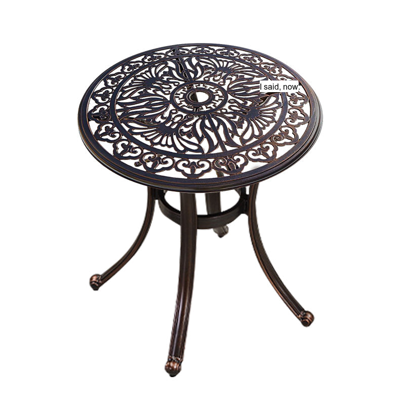 ZIYE Fujiko Elegant Wrought Iron 3-Piece Coffee Table Set from ZIYE