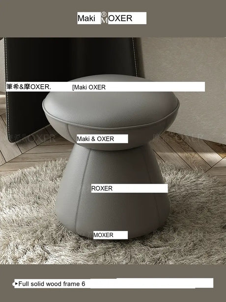 MOXER Zephyra Luxurious Swivel Makeup Stool from MOXER