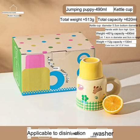 MH Taobao Elegant Insulated Glass Coffee Cup from MH