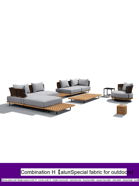 ZIYE Celestine Cozy Scandinavian Natural Sofa from ZIYE