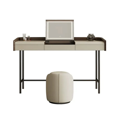 GEPH Ava Minimalistic Cream Dressing Table from GEPH