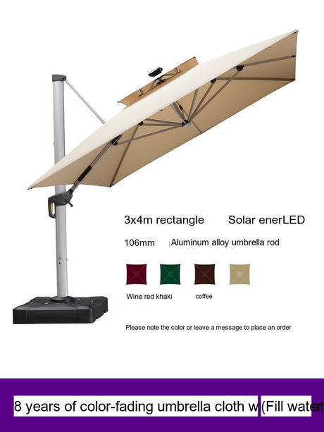 ZIYE Araminta Eco-Friendly Patio Umbrella from ZIYE