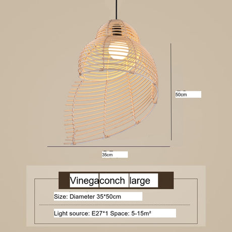 BOJI Sapporo Creative Personalized Bird Nest Rattan Art Chanders from BOJI
