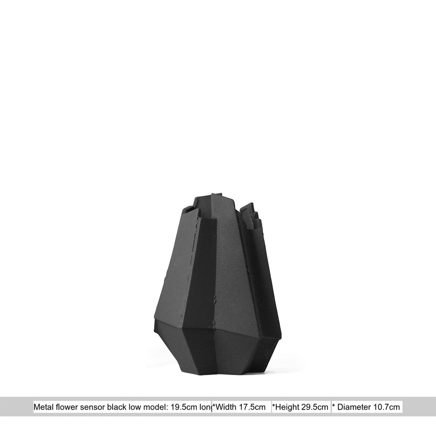 VAVINCI Aeliana Artistic Geometric Ceramic Flower Bottle from VAVINCI