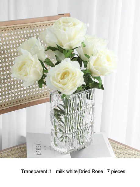 LIVETAI Athos Elegant Transparent Flowerpot Small Vase from LIVETAI
