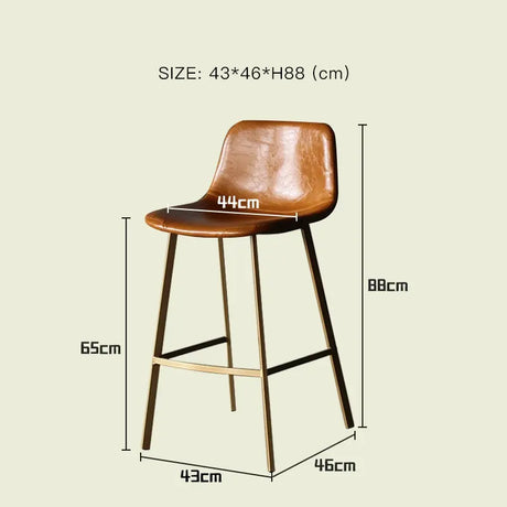 LAZYSPACE Oliver Peak Bar Chair from LAZYSPACE