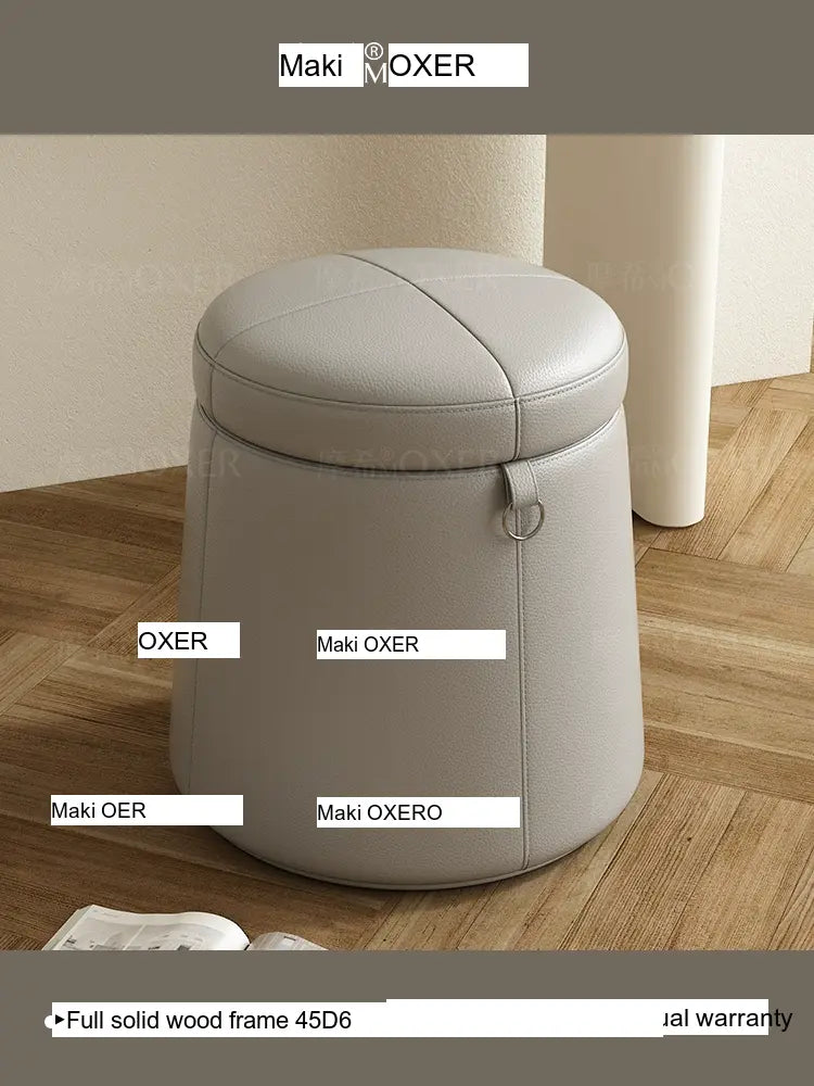 MOXER Lucinda Elegant Light Luxury Makeup Stool from MOXER
