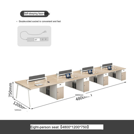 MUTINI Santiago Simple Design Office Desk Set from MUTINI