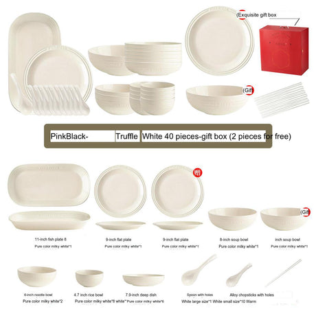 MOSE French Glaze Ceramic Tableware Set from MOSE