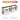 WEIMEI Lucerne Vintage Industrial Style Narrow Bar Table & Chair Set from WEIMEI