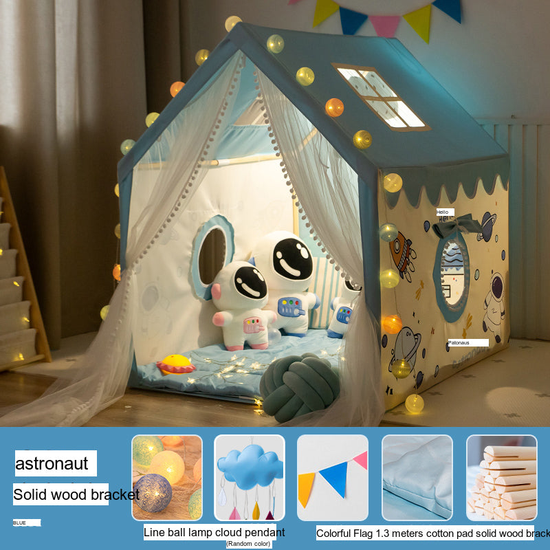 LITTLE DOVE Santiago Enchanted Indoor Castle Tent Playhouse from LITTLE DOVE