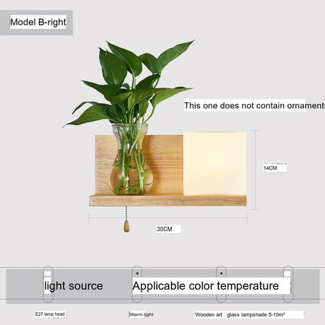 BOJI Haruki Elegant Minimalist Wall Table Lamp from BOJI