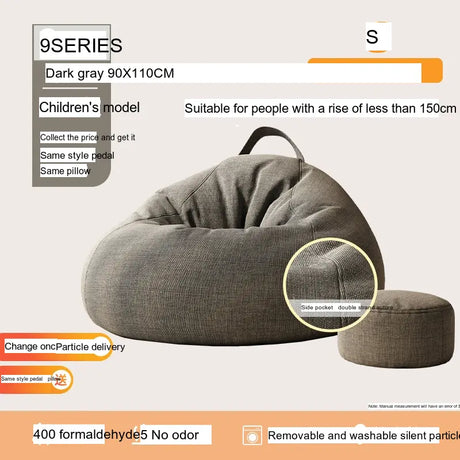 LEDONG Elowen Cozy Creative Bean Bag Chair from LEDONG
