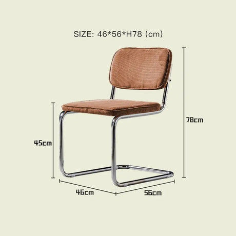 LAZYSPACE Olivia Light Luxury Leather Chair from LAZYSPACE