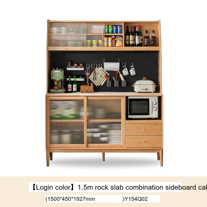 GENJI Akihiro Elegant Solid Wood High Cabinet from GENJI