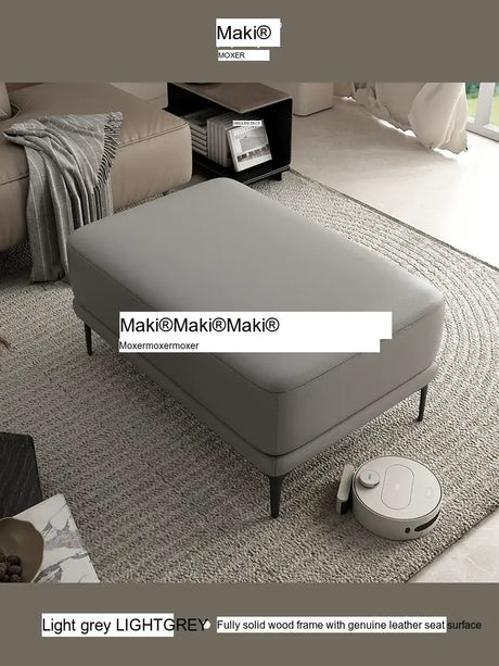 MOXER Lichtenstein Versatile Colorful Leather Stool from MOXER