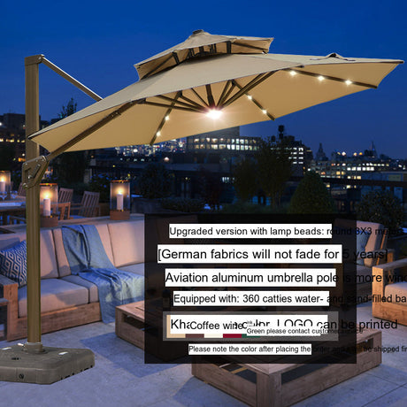 MOJIA Valeria European-Style Roman Garden Umbrella for Shade & Elegance from MOJIA