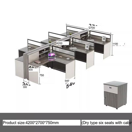 MUTINI Jasper Sleek Modern Office Desk Set from MUTINI
