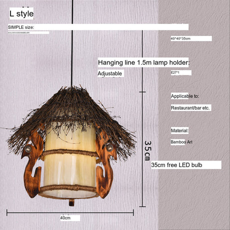BOJI Melrose Vintage Elegant Rectangular Ceiling Lamp from BOJI