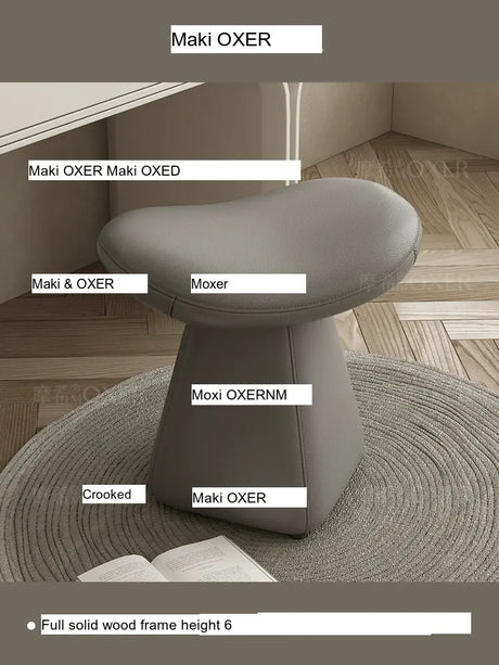 MOXER Isadora Elegant Rotatable Makeup Stool from MOXER