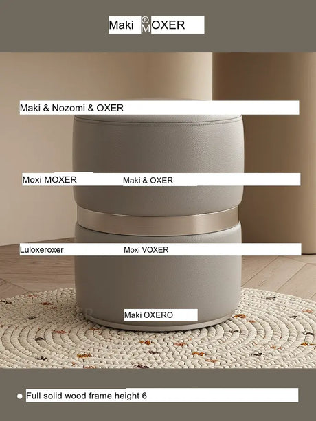 MOXER Kairo Elegant Rotating Makeup Stool from MOXER