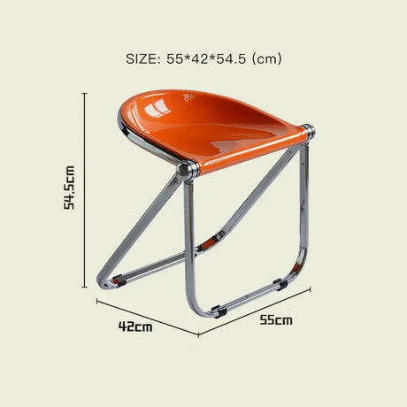 LAZYSPACE Noah Transparent Folding Chair from LAZYSPACE