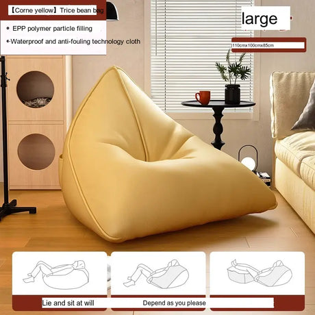 LEDONG Kenji Versatile Cozy Bean Bag Chair from LEDONG