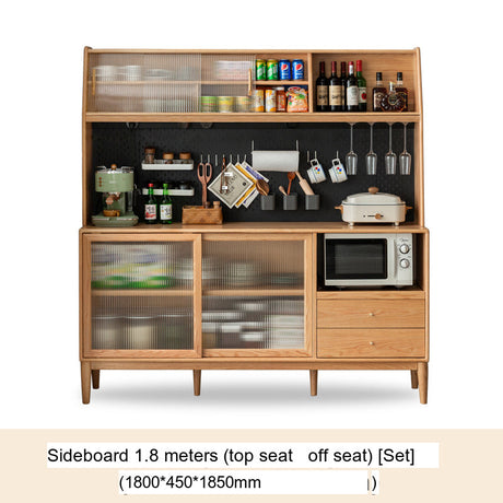 GENJI Akihiro Elegant Solid Wood High Cabinet from GENJI