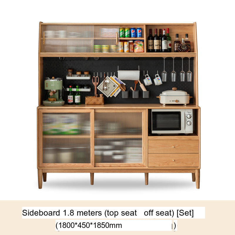 GENJI Akihiro Elegant Solid Wood High Cabinet from GENJI