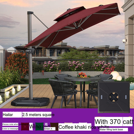 ZIYE Hiroshi Eco-Friendly Solar Street Umbrella from ZIYE