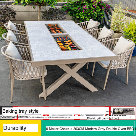 MOJIA Callista Aluminum Outdoor Lounge Chair for Modern Villas from MOJIA