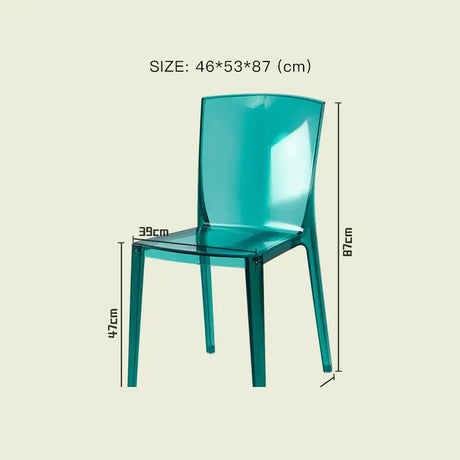 LAZYSPACE Leo Acrylic Coffee Chair from LAZYSPACE