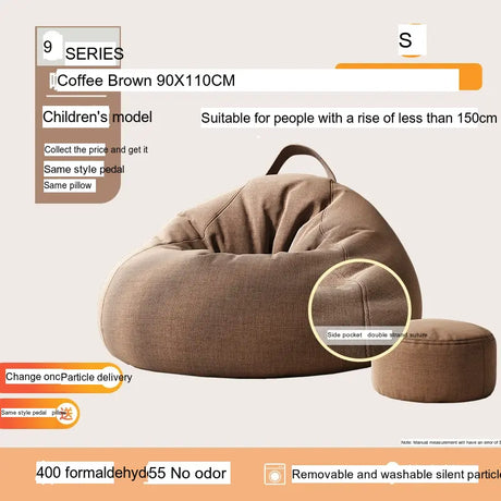 LEDONG Elowen Cozy Creative Bean Bag Chair from LEDONG