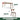 GENJI Marisol Scandinavian Peach Highchair Natural Wood Feed Table from GENJI