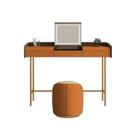 GEPH Ava Minimalistic Cream Dressing Table from GEPH