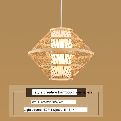 BOJI Araceli Colorful Bamboo Lantern Set from BOJI