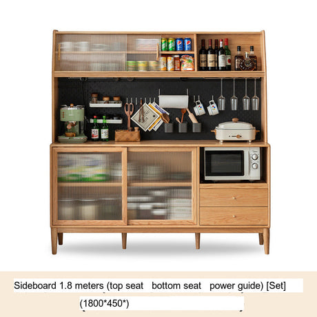 GENJI Akihiro Elegant Solid Wood High Cabinet from GENJI