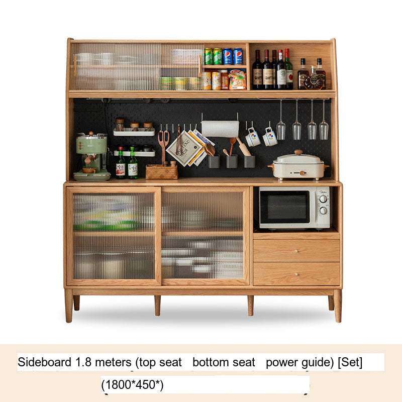 GENJI Akihiro Elegant Solid Wood High Cabinet from GENJI