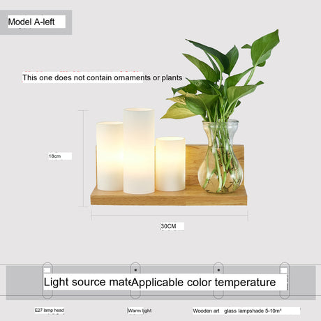 BOJI Haruki Elegant Minimalist Wall Table Lamp from BOJI