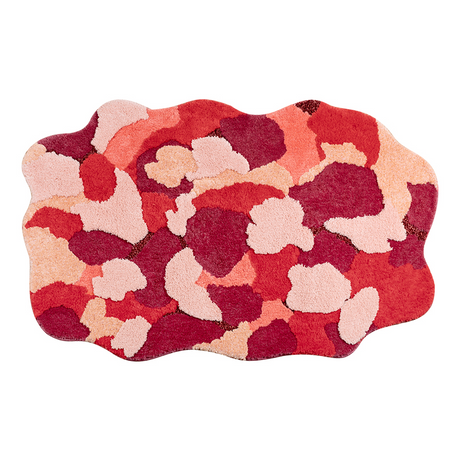 KENZAKI Sakura Snow Washable Rug from KENZAKI