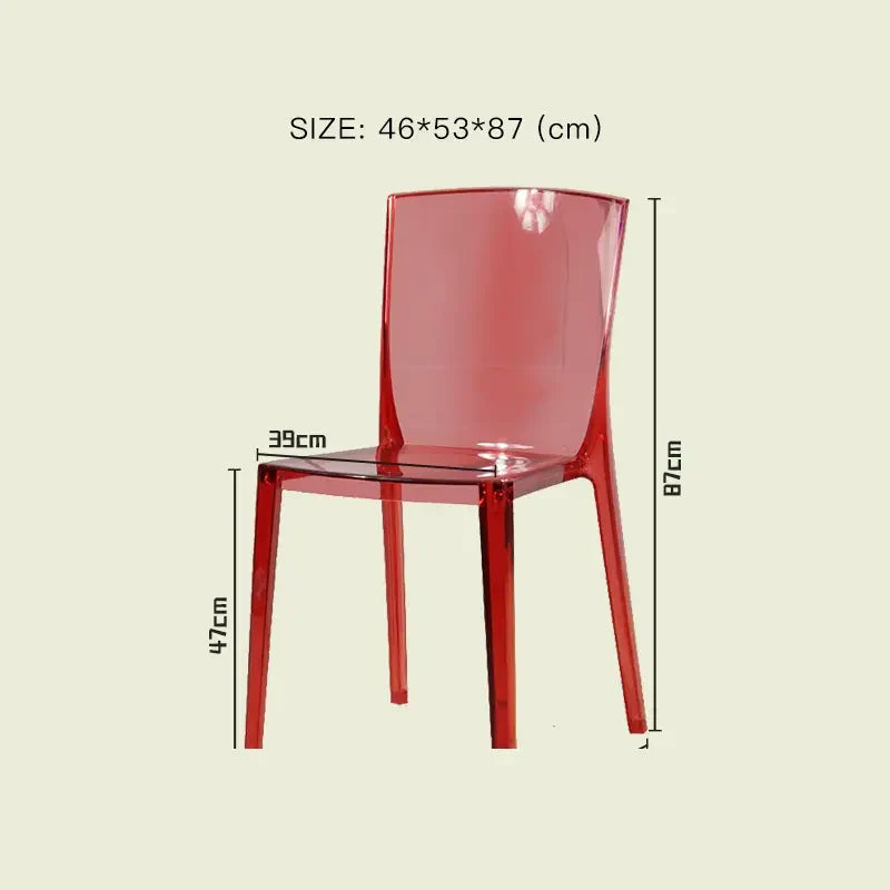 LAZYSPACE Leo Acrylic Coffee Chair from LAZYSPACE