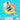 DUJIA Elowen Vibrant Inflatable Strawberry Swim Ring from DUJIA