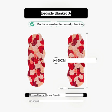 KENZAKI Sakura Snow Washable Rug from KENZAKI