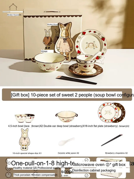MH ZaraBelle Elegant Ceramic Bowl Set from MH