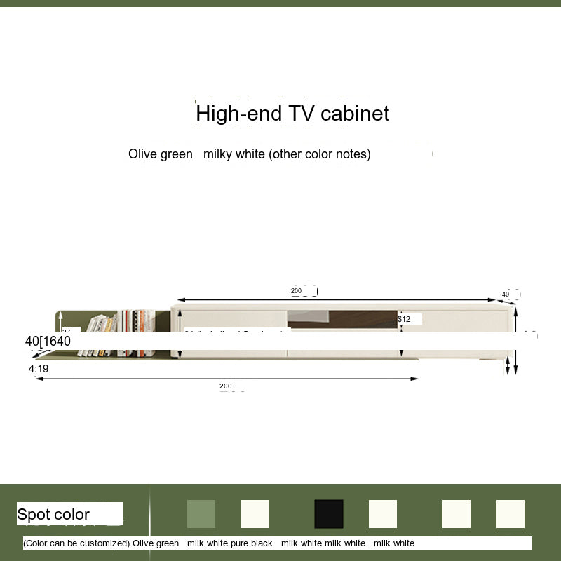 KOCU HOME Alaric Sleek Solid Wood TV Cabinet Set from KOCU HOME